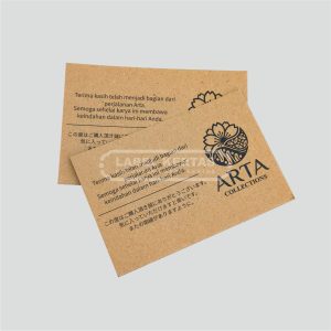 Label ucapan